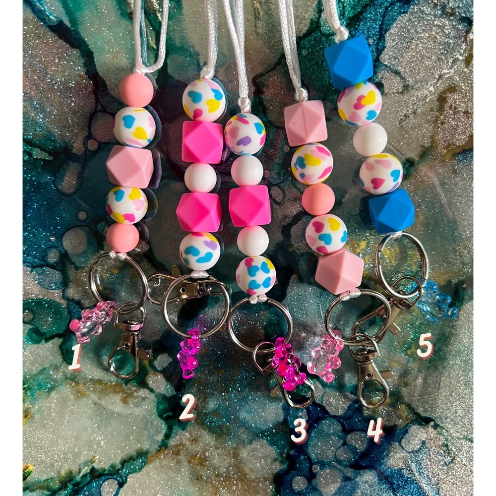 Jelly Bear Lanyard